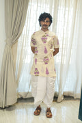 Kutumb Phool Raas - Mens Bagalbandi And Dhoti Set