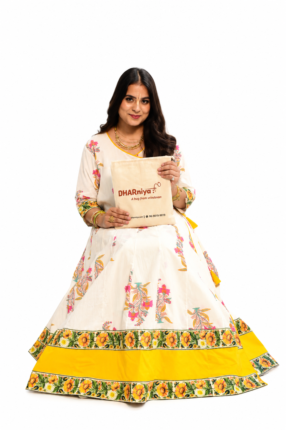full sleeve anarkali kurti - VRINDA
