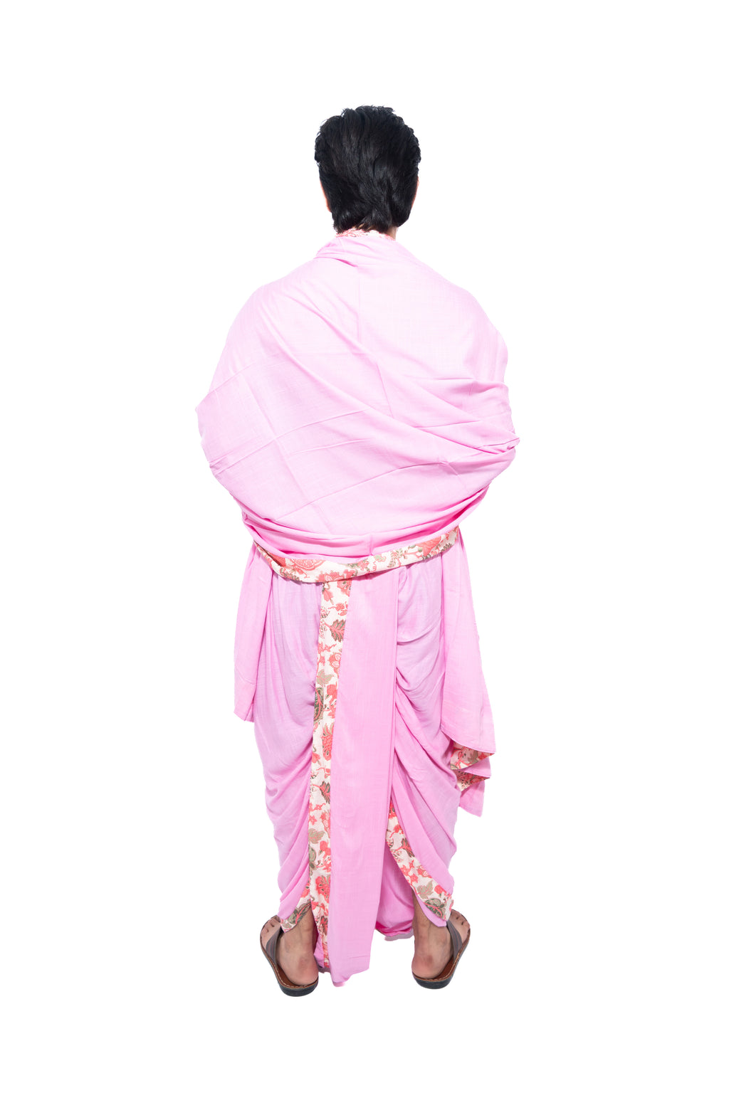 Kishori Bagalabandhi and Dhoti Set- Pink