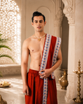 Aarambh Readymade Dhoti and Dupatta